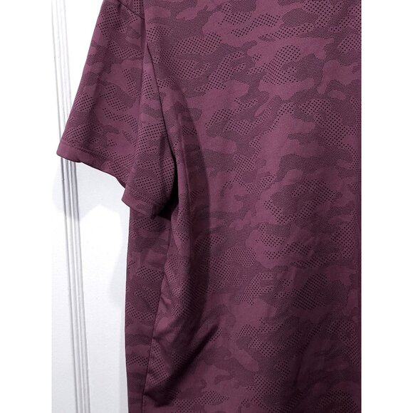 Spyder Men's Camouflage Performance Burgundy Lightweight & Breathable Size L - Picture 6 of 8